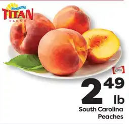 Weis Markets South Carolina Peaches offer