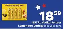 Weis Markets NUTRL Vodka Seltzer offer