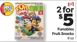 Weis Markets Funables Fruit Snacks offer