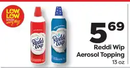 Weis Markets Reddi Wip Aerosol Topping offer