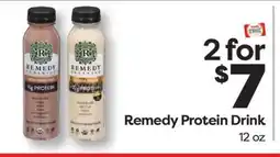 Weis Markets Remedy Protein Drink offer