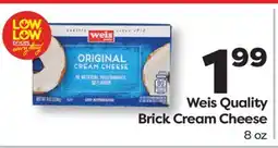 Weis Markets Weis Quality Brick Cream Cheese offer