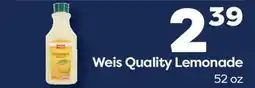 Weis Markets Weis Quality Lemonade offer