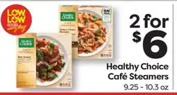 Weis Markets Healthy Choice Café Steamers offer