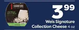 Weis Markets Weis Signature Collection Cheese offer