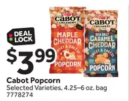 Stop&Shop Cabot Popcorn offer
