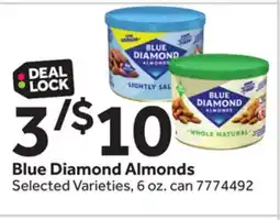 Stop&Shop Blue Diamond Almonds offer