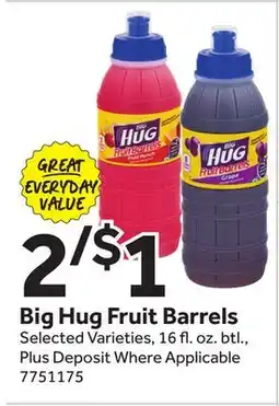 Stop&Shop Big Hug Fruit Barrels offer