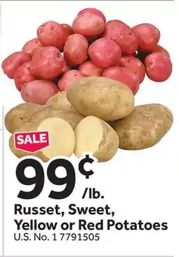 Stop&Shop Russet, Sweet, Yellow or Red Potatoes offer