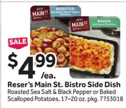 Stop&Shop Reser's Main St. Bistro Side Dish offer