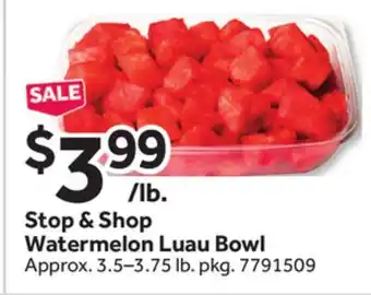 Stop&Shop Stop & Shop Watermelon Luau Bowl offer