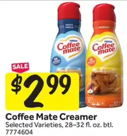 Stop&Shop Coffee Mate Creamer offer