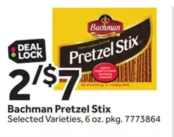 Stop&Shop Bachman Pretzel Stix offer