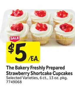 Stop&Shop The Bakery Freshly Prepared Strawberry Shortcake Cupcakes offer