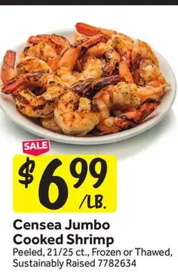 Stop&Shop Censea Jumbo Cooked Shrimp offer