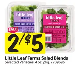 Stop&Shop Little Leaf Farms Salad Blends offer