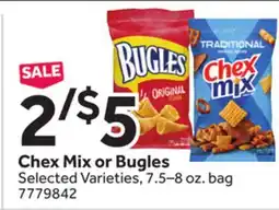 Stop&Shop Chex Mix or Bugles offer
