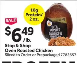 Stop&Shop Stop & Shop Oven Roasted Chicken offer