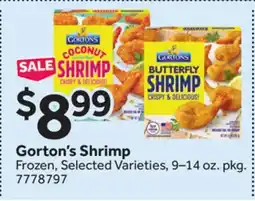 Stop&Shop Gorton's Shrimp offer