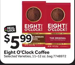 Stop&Shop Eight O'Clock Coffee offer