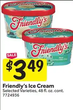 Stop&Shop Friendly's Ice Cream offer