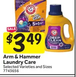 Stop&Shop Arm & Hammer Laundry Care offer