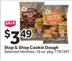 Stop&Shop Stop & Shop Cookie Dough offer