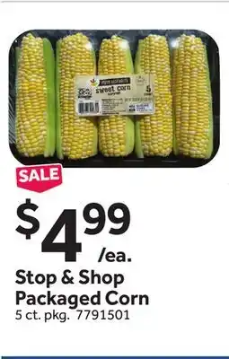 Stop&Shop Stop & Shop Packaged Corn offer