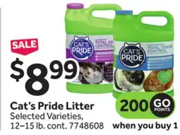 Stop&Shop Cat's Pride Litter offer