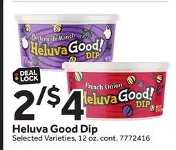 Stop&Shop Heluva Good Dip offer