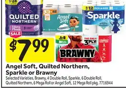 Stop&Shop Angel Soft, Quilted Northern, Sparkle or Brawny offer