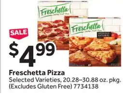 Stop&Shop Freschetta Pizza offer