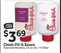 Stop&Shop Chick-Fil-A Sauce offer