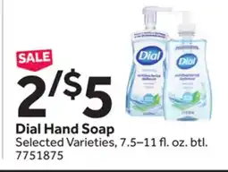 Stop&Shop Dial Hand Soap offer