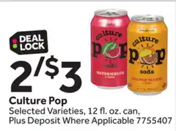 Stop&Shop Culture Pop offer