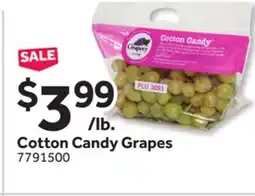 Stop&Shop Cotton Candy Grapes offer