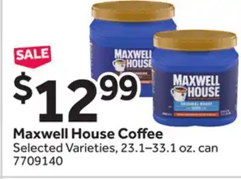 Stop&Shop Maxwell House Coffee offer