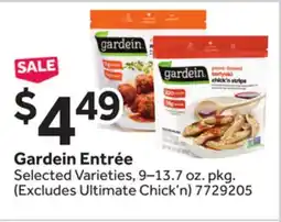 Stop&Shop Gardein Entrée offer