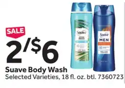Stop&Shop Suave Body Wash offer