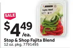 Stop&Shop Stop & Shop Fajita Blend offer