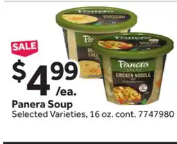 Stop&Shop Panera Soup offer