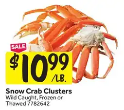 Stop&Shop Snow Crab Clusters offer