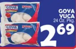 Bravo Supermarkets GOYA YUCA offer