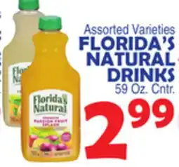 Bravo Supermarkets FLORIDA'S NATURAL DRINKS offer