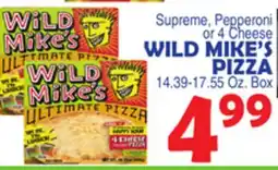 Bravo Supermarkets WILD MIKE'S PIZZA offer