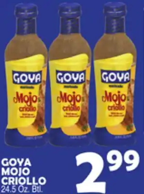 Bravo Supermarkets GOYA MOJO CRIOLLO offer