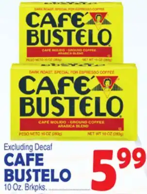 Bravo Supermarkets CAFE BUSTELO offer