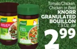 Bravo Supermarkets KNORR GRANULATED BOUILLON offer