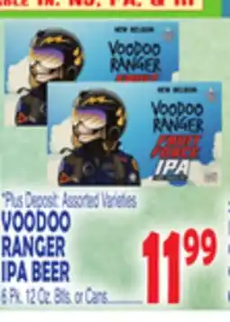 Bravo Supermarkets VOODOO RANGER IPA BEER offer