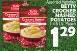Bravo Supermarkets ASSORTED VARIETIES BETTY CROCKER MASHED POTATOES offer